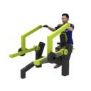 appareil musculation extérieur avec poids row machine utilisation