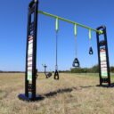 Portique TRX pour une aire de fitness vue 2