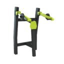 agrès de sport pour un espace de musculation extérieur : standing shoulder press