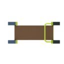 équipement street workout design abdos incliné vue de haut 3