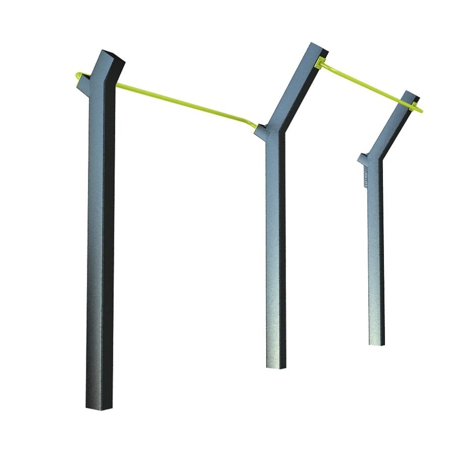 équipement street workout design barre de traction double