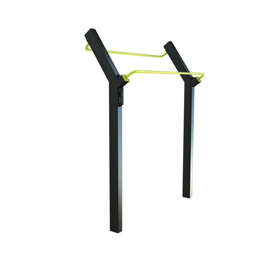 station street workout design double barre traction