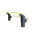 équipement street workout design double barre de pompe