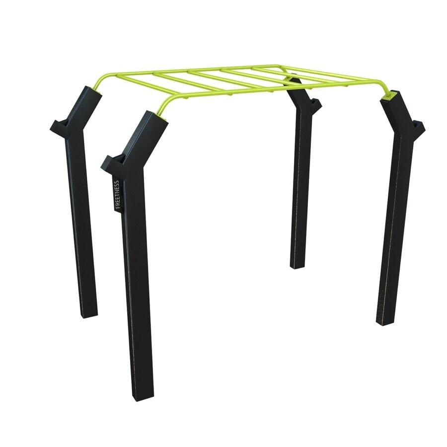 équipement street workout design pont horizontale pont de singe