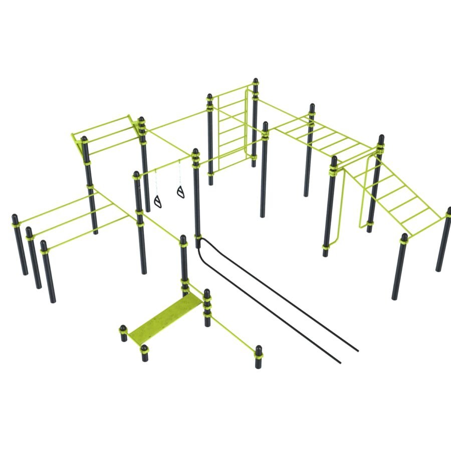 Station street workout DAMAPRO complète. SPOT 4