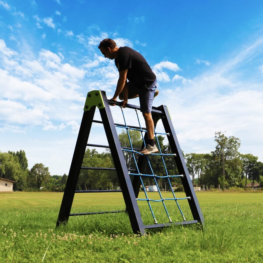 parcours sportif filet à grimper escalade DOME ESCALADE