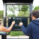 Course Vélo agrès sportif extérieur